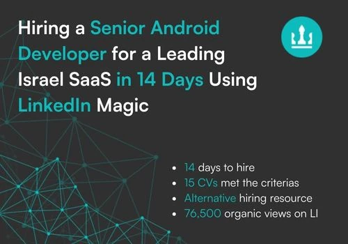 Hiring a Senior Android Developer for SaaS