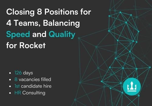 Rapid Tech Hiring: 8 Positions for 4 Teams