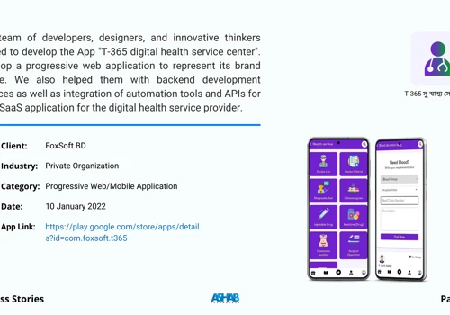 Digital health service provider app
