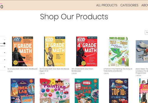 KidsUnder10 Online Store