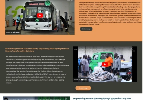 Helped StoryPro Get Website and Undertand Ranking