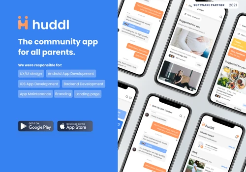 Huddl - social app for parents