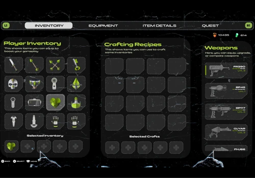 Game Build System UI/UX — Concept Design