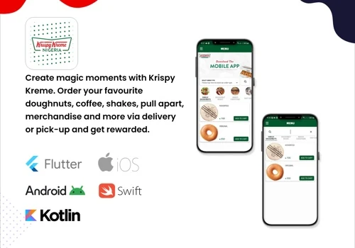 Flutter App Development (Krispy Kreme Nigeria)
