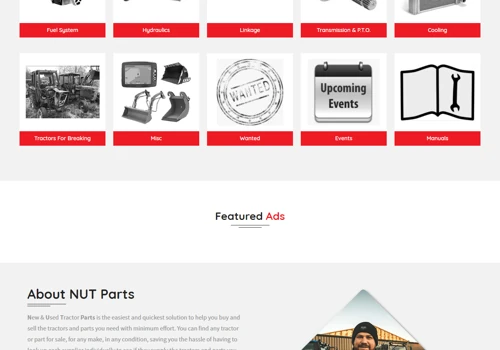 New Used Tractor Parts