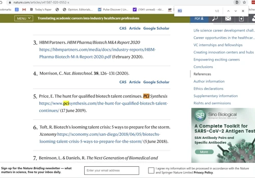 Our blogs get serious attention