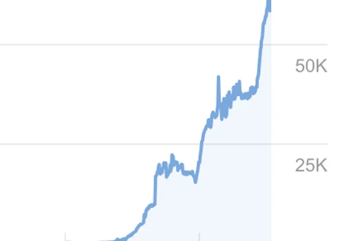 244% Average MoM Traffic Increase