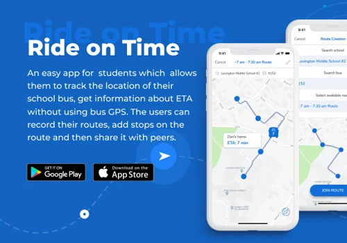Ride on Time mobile App