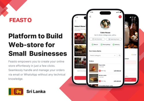 Platform for build webstore for small businesses