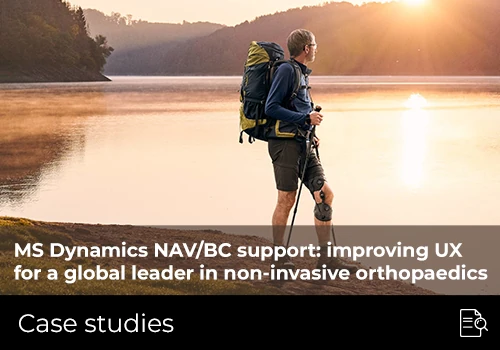 MS Dynamics NAV/BC support to improve UX
