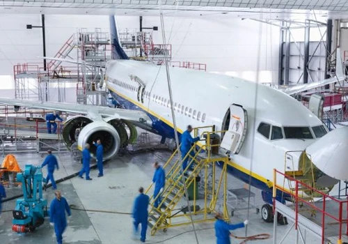 Efficient Parts Delivery for Airplane C Checks