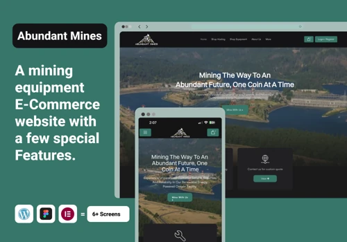 Unique E-commerce Solution for miners