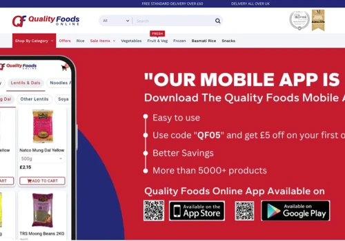 Quality Foods Online UK's No 1 Indian Grocery