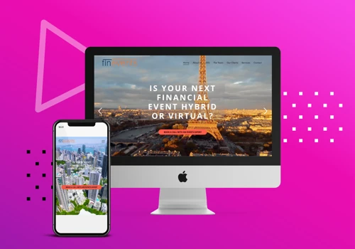 Financial events website