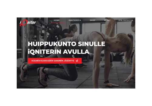 Fitness Club Wordpress development