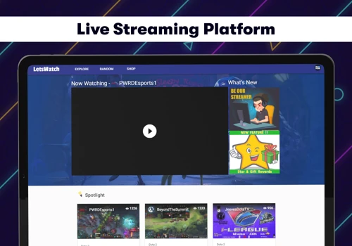 Letswatch - Online Streaming Platform