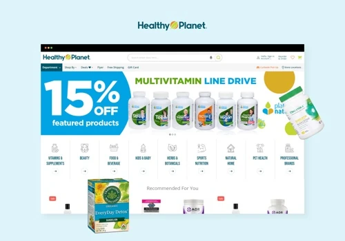 Healthy Planet Canada Online Pharmacy eCommerce