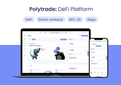 Smart contracts & backend part development (DeFI)
