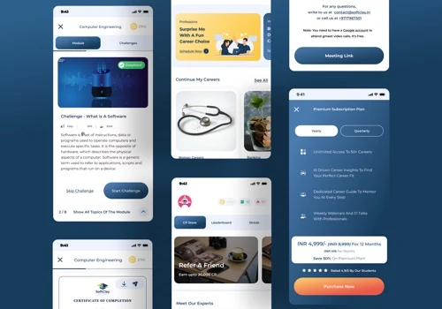 SoftClay- Mobile Application Design