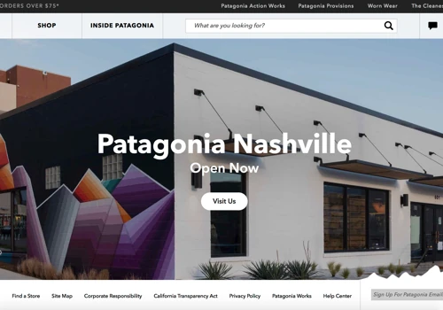 Patagonia Nashville mural