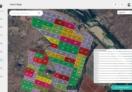 Webapp for Maroi Boerdery BK to manage farm