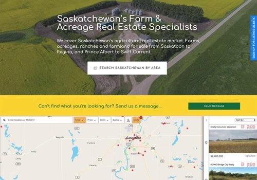 Real Estate Web Design with IDX Listings