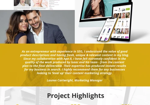 Making product pages POP!