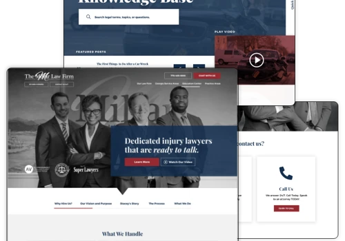 Law Firm Website Redesign