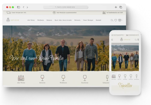 Migration to Shopify & Re-Design | Spiess Weingut