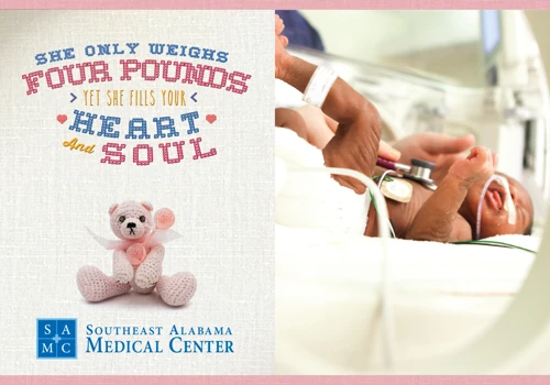 NICU center social media ad