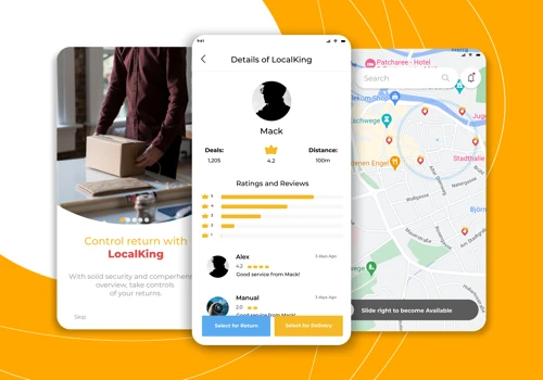 LocalKing App Design