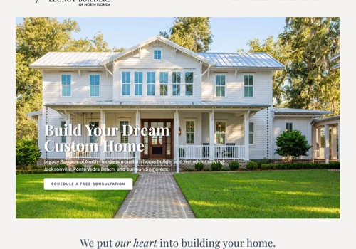 Home Builder Website