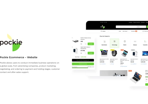 Pockie - ECommerce Website