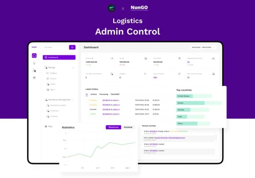 NunGo Logistic Admin Control