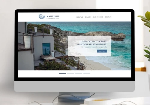 Nautilus Construction: Branding in a (sea)shell