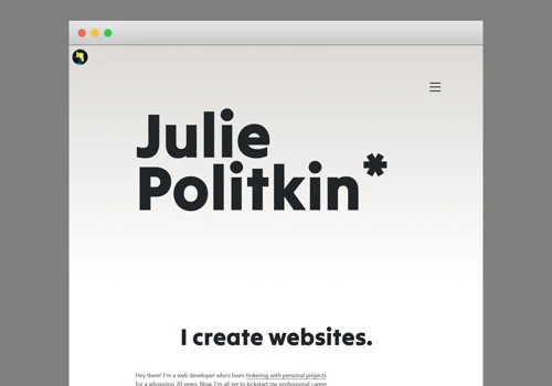 Julie Politkin Personal Website