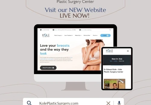 Kole Plastic Surgery - Website Redesign