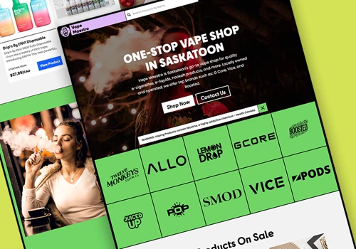 Vape Maestro E-commerce Website