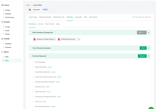 Port Agency Management Software