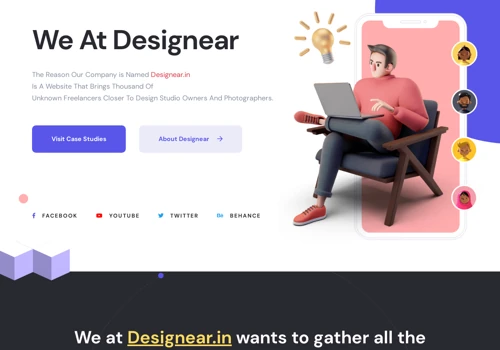 Designear informative and portfolio site