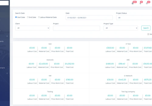 Project Management application