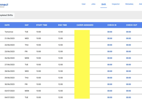 Customer Support Web admin Portal