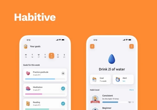 Habitive – habit tracker mobile app