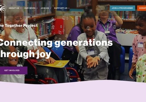 The Together Project website redesign