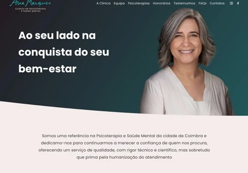 Ana Marques website redesign