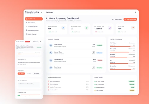 AI Voice Assistant for Candidate Pre-Screening