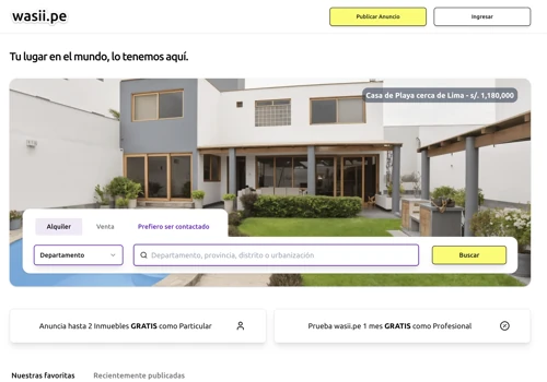 wasii.pe: Transforming Real Estate in Peru