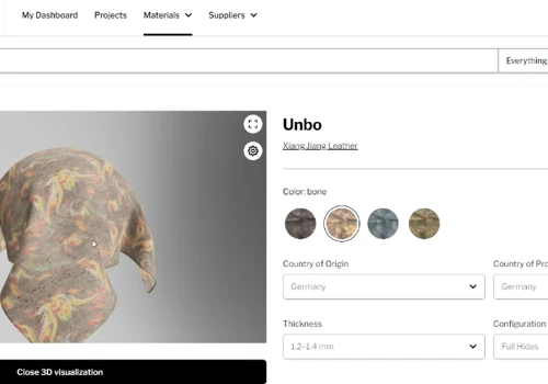 B2B marketplace for the fashion market