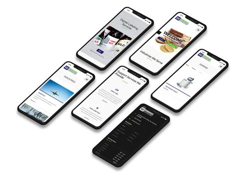 Creation of a responsive and mobile friendly website