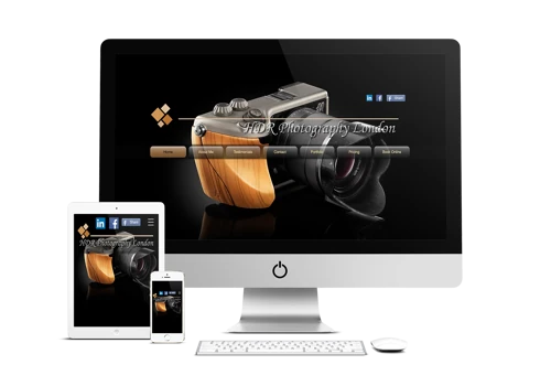 Website Development for HDR Photography